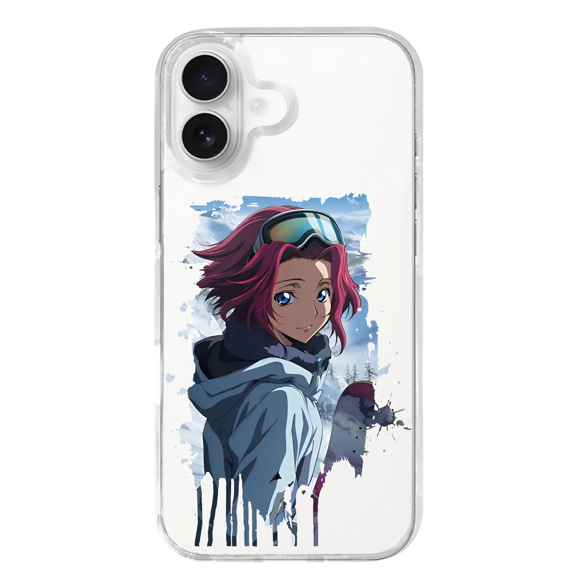 コードギアス 反逆のルルーシュ グッズ カレン・シュタットフェルト - iPhone 17シリーズ 透明スマホケース – 薄型・耐衝撃・精密フィット保護カバー